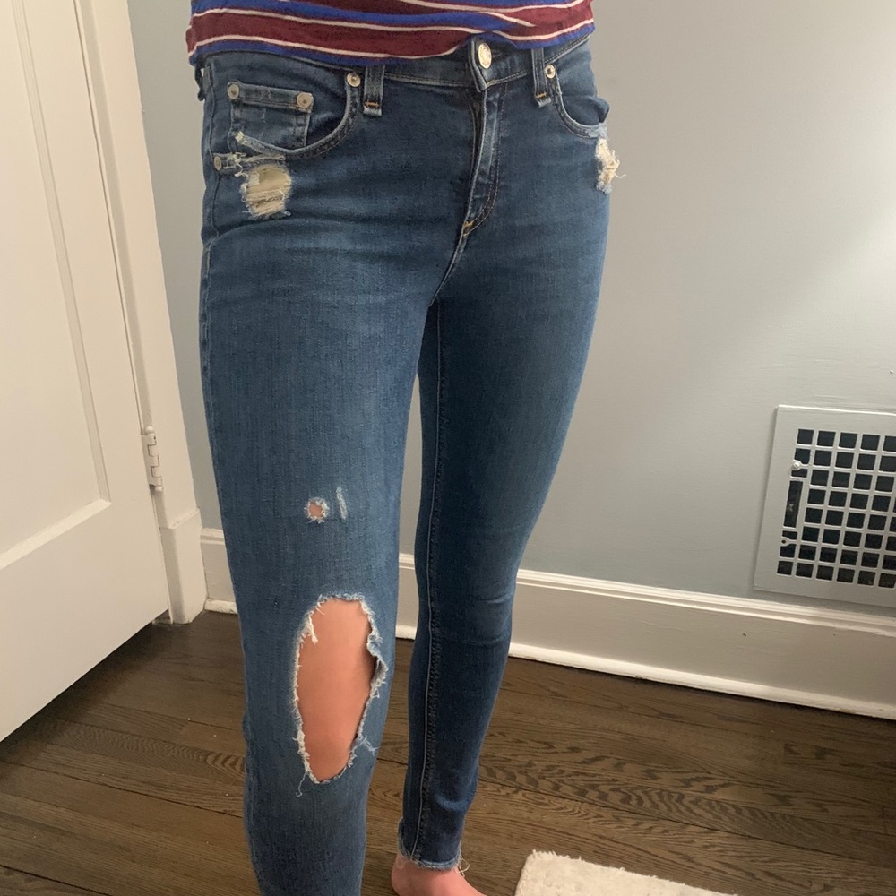Rag & Bone distressed jeans